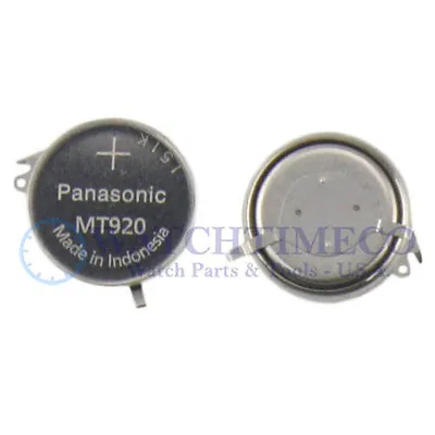 Panasonic MT920 Battery Capacitor Seiko Kinetic 5M82 5M83 5M84 5M85 7L22 • $23.95