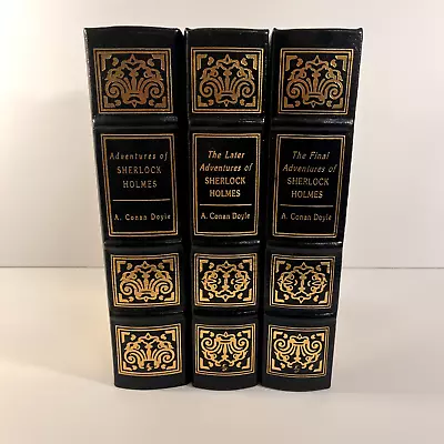 The Adventures Of Sherlock Holmes Conan Doyle Easton Press Set • £162.32