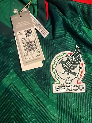 Mexico Adidas Home Heat.Rdy Authentic Soccer Jersey HD6898 XL 22/23 XLarge • $100