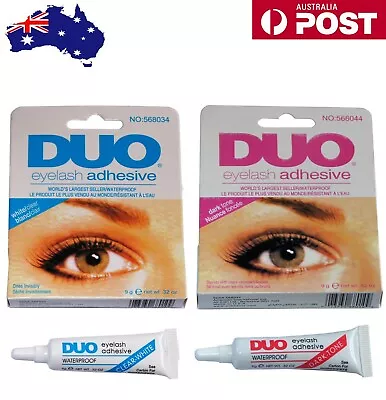 $5.99 • Buy DUO Waterproof Clear White False Adhesive Eye Lash Glue Fake Eyelashes Makeup