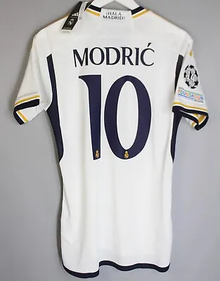 Nwt Real Madrid 2023 2024 Home Football Shirt Jersey #10 Modric Adidas • $125.99