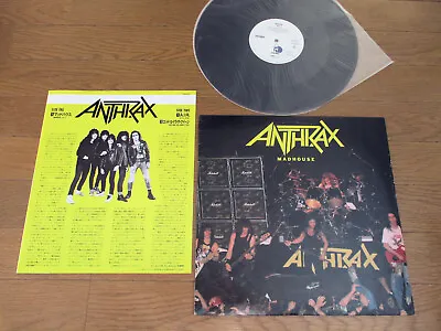 ANTHRAX – MAD HOUSE  PROMO Japan White Label  METALLICA SLAYER  • $39.99