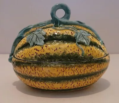 MOTTAHEDEH Melon Box With Lid Made In Italy See All Pics For Flaws Read Desc  • $39.99