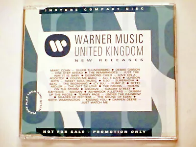 WARNER MUSIC PROMO CD No 9 SQUEEZE LONDON BOYS THE DOORS BETTE MIDLER KATYDIDS • £7.99