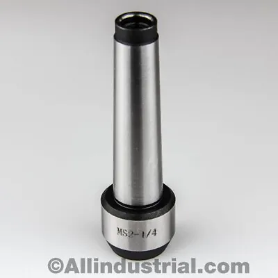 1/4  Mt2 Morse Taper End Mill Tool Holder Adapter 3/8 -16 Drawbar End 2mt • $18.59