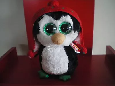 Ty Beanie Boos FREEZE The Penguin 6 Inch NWMT. NEW - CHRISTMAS BEANIE BOO.. • $25