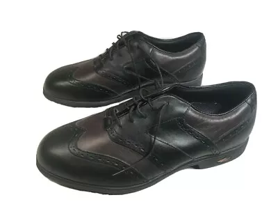 Women's Reebok Golf Shoes RA610WSI Vintage Size US 10W Black • $135