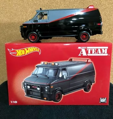 Hot Wheels - A-team - Gmc Van - 1/18 Diecast - X5531 • $181.75