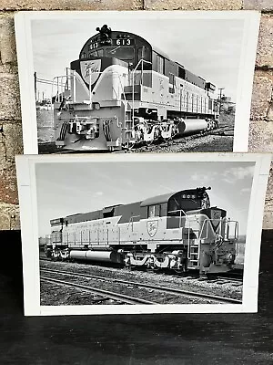 Original Vintage Alco B&w Boarded Photo Delaware Hudson Dh Railroad Train Engine • $29.67