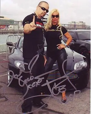 Ice T & Coco Austin Signed Autographed 8x10 Photograph • £145.79