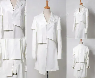 $75 • Buy Twilight New Moon Cosplay Costume Alice Cullen White Coat Suit High Quality