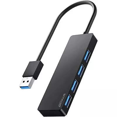USB 3.0 Hub 4 Port USB Hub SplitterPortable USB Adapter Mini Multiport Expa... • $18.55