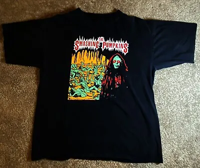 Vintage Original 1999 Smashing Pumpkins Arising Tour T-Shirt Size Large GIANT • $199.99
