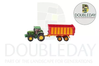 £10.99 • Buy John Deere Siku 7530 With Silage Trailer 1:87 Scale Blister Series - 1650