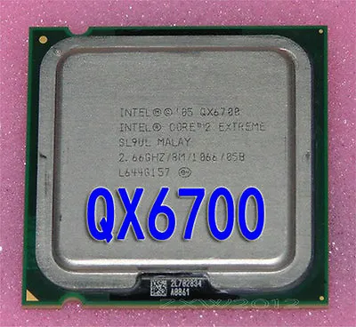 Intel Core 2 Extreme QX6700 2.66 GHz Quad-Core 8M 1066MHz Processor LGA775 CPU • £38.39