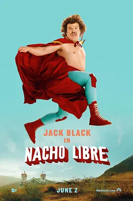 Nacho Libre Jack Black Movie Premium POSTER MADE IN USA - PRM801 • $18.48