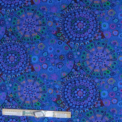 Quilting Patchwork Sewing Fabric Kaffe Fassett Collective Blue 50x55cm FQ • $6.60