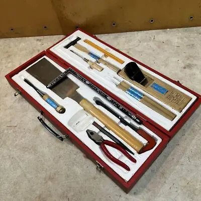 £127.81 • Buy Japanese Vintage Carpenter Tool Set Chisel Hand Plane Hand Saw Hammer Etc /5m