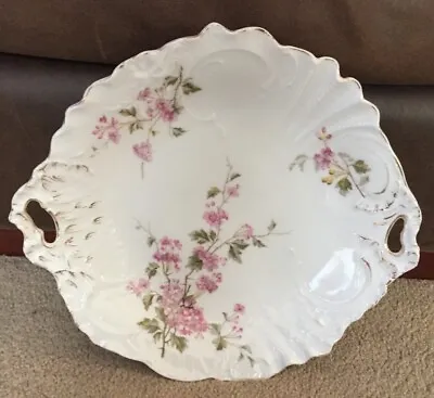 Antique C.t. Germany Serving Bowl Dish Scalloped • $32