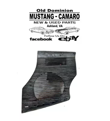 1987-1993 Mustang Dash Speaker Grill Cover - Black - Driver • $19.99