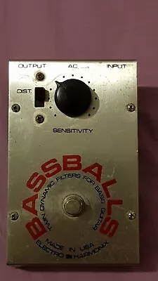 Electro-Harmonix EHX Bassballs Envelope Filter Pedal - Vintage Made In 1980 • $220