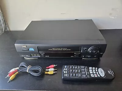 JVC HR-VP673U HQ VCR Player Video Cassette Home Video W/ Remote  ✅TESTED NICE • $79.97