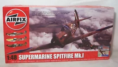 AIRFIX 1:48 SCALE No. A05126 SUPERMARINE SPITFIRE Mk. I KIT • $9