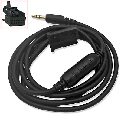 For BMW E39 E53 X5 X5M 3.5mm Jack AUX Auxiliary Input Audio Adapter Cable Cord • $7.99