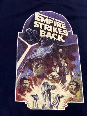 $8 • Buy Funko Star Wars Empire Strikes Back Vintage Style Shirt Size Large L