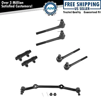 Steering & Suspension Kit Inner Outer Tie Rods Adjusting Sleeve Drag Link For GM • $93.53