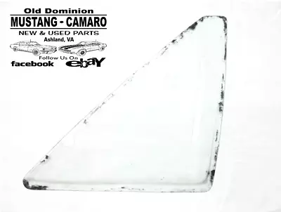 1979-1986 Mustang Hatchback Quarter Window Glass - Tinted - Passenger • $119.99