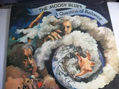 The Moody Blues:  A Question Of Balance   Threshold 1970 Stereo • $2.98