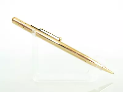 EXCELLENT 1920´s Mabie Todd Fyne Poynt Gold Filled Guilloche 1.18 Pencil • $49.99