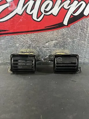 89-94 Nissan 240sx S13 OEM Gauge Cluster Dash Bezel HVAC Vents PAIR Left/Right • $39.99