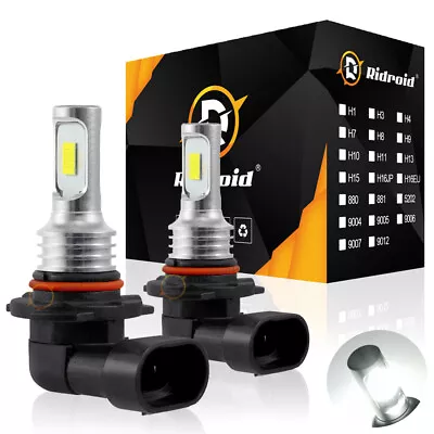 2X HB4 9006 LED Headlight Lamp Light Bulbs Conversion Kit 100W 20000LM HID 6000K • $11.99