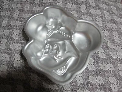 Vintage 1976 Wilton Small Mickey Mouse Face Cake Pan Disney • $6