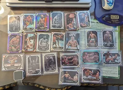 2024 Topps Chrome UFC 40 Card Lot Of Refractors Numbered Parallels And Rookies • $0.99