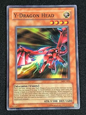 Yugioh Y-dragon Head Mfc-005 Super Hp/creases • $2.99