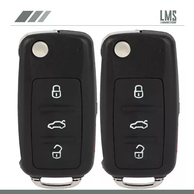 2 For Volkswagen Tiguan Passat Keyless Entry Remote Control Car Key Fob New • $31.34