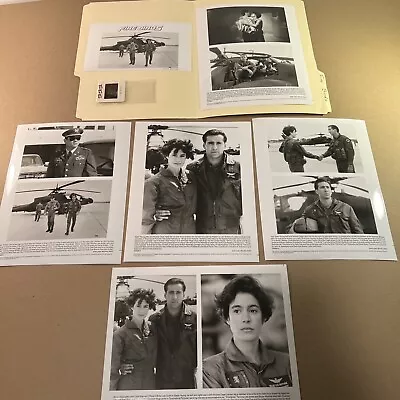 Fire Birds Movie Press Kit Stills 5 Photos 1 Picture Slide 1990 Nicolas Cage • $29.99