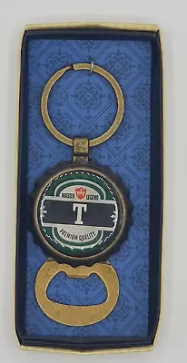 Busta Cap 3 In 1 Keyring Bottle Opener Coin Holder Names Letter T- W Gift Boxed • $14.95