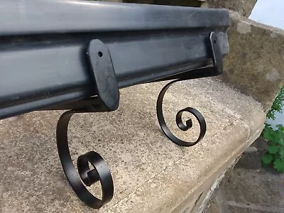 Twinplas Gutter  BRACKETS - UPVC Wood Replacement Gutter X 2 Units. DISCOUNTS  • £40