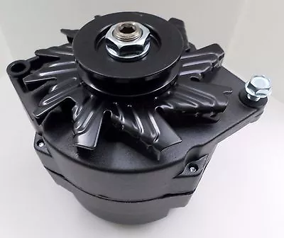 $129.95 • Buy GM BLACK 120 AMP 10SI 1 Or 3 WIRE  V Belt ALTERNATOR Chevy 327-350-396-427-454 