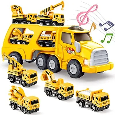 EUTOYZ Toys For 2 3 Year Old Boys Toy Cars Construction Toys For 1-6 Year Old... • £18.84