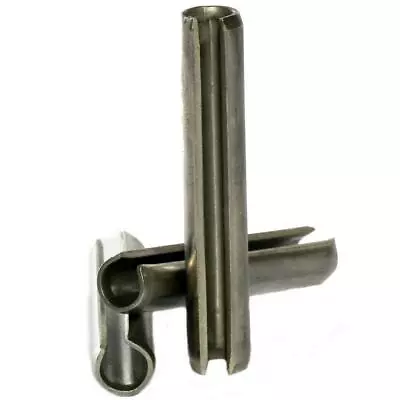 M1.5 1.5mm Stainless Steel Slotted Spring Tension Pins Sellock Roll Pins DIN1481 • £2.49