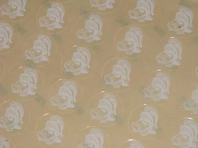 MICHIGAN STATE  SPARTY  Football Helmet Award Decals Qty (15) FULL Sz 3M 20MIL • $12.99