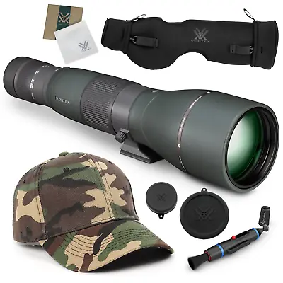 $1599 • Buy Vortex Optics Razor HD 27-60X85 Straight Spotting Scope W/ CF Hat And Pen Bundle
