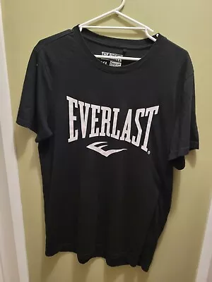 Everlast The Boxing Tee T Shirt Mens Black Size XL  • $13