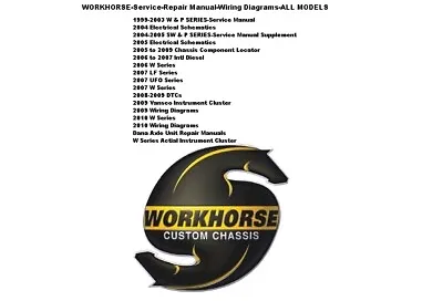 Workhorse-Service Repair Manual-Wiring Diagrams-ALL MODELS • $60