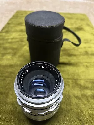 Vintage CZ Jens Tessar Germany Camera Lens With Case From Japan • $12.50